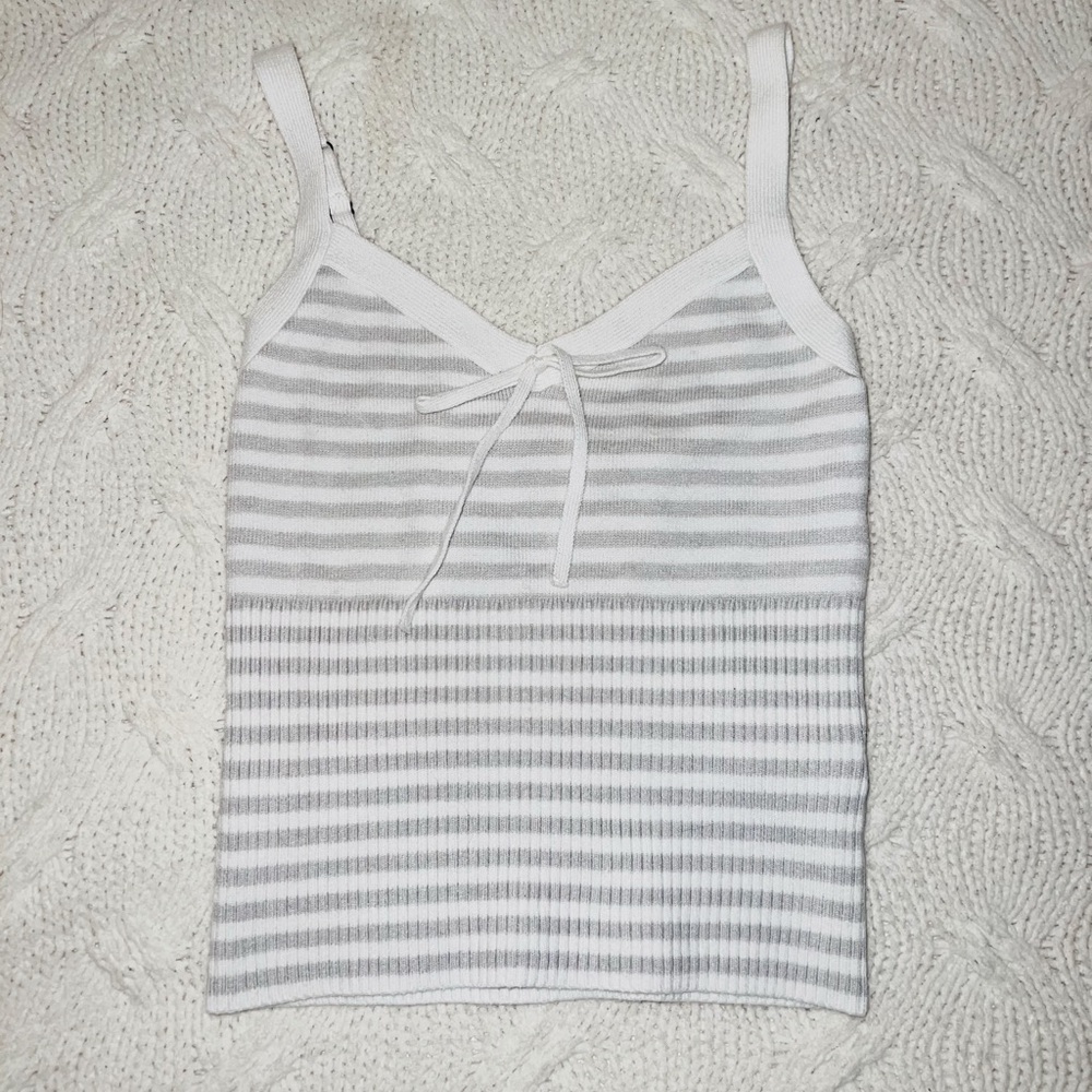 Gilly Hicks Stripe Sweater Tank Top